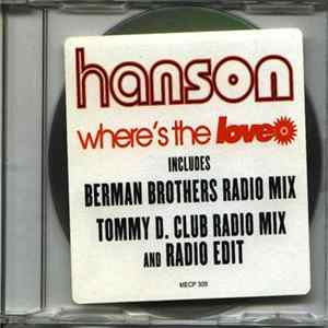 Hanson - Where's The Love FLAC
