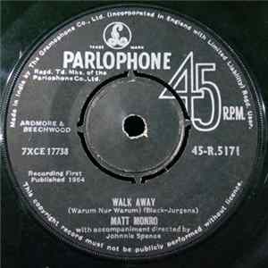 Matt Monro - Walk Away (Warum Nur Warum) FLAC