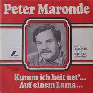 Peter Maronde - Kumm' Ich Heit Net... FLAC