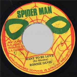 Ronnie Davis - Want To Be Love FLAC