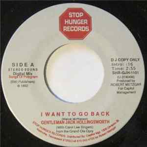 Gentleman Jack Hollingsworth - I Want To Go Back / Love Me Or Send Me Away FLAC