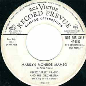 Perez "Prez" Prado And His Orchestra - Marilyn Monroe Mambo FLAC