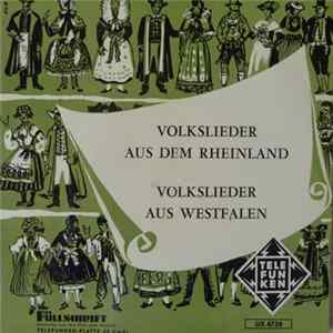 Various - Volkslieder Aus Dem Rheinland - Volkslieder Aus Westfalen FLAC