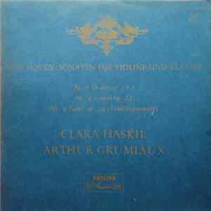 Beethoven - Clara Haskil, Arthur Grumiaux - Sonaten Für Violine Und Klavier FLAC