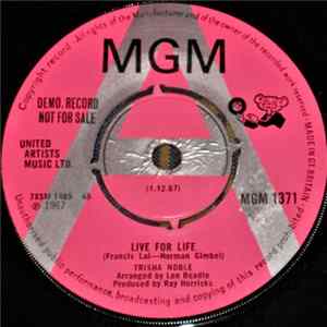 Trisha Noble - Live For Life FLAC
