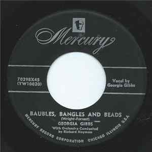 Georgia Gibbs - Baubles, Bangles and Beads / Somebody Bad Stole De Wedding Bell FLAC