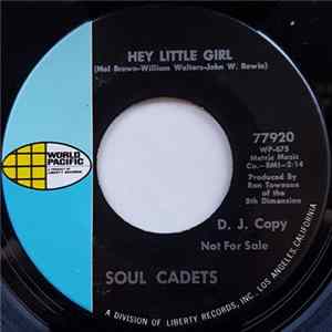 Soul Cadets - Hey Little Girl / House Of Stone FLAC