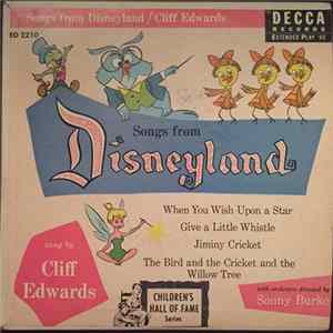 Cliff Edwards, Sonny Burke, The Rhythmaires - Songs From Disneyland FLAC