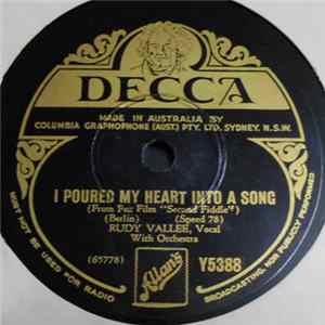 Rudy Vallee - I Poured My Heart Into A Song / When Winter Comes FLAC