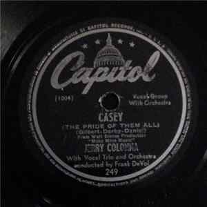 Jerry Colonna With Vocal Trio And Orchestra Conducted By Frank De Vol - Casey/Josephine Please No Lean On The Bell FLAC