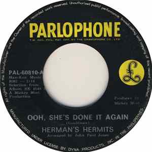 Herman's Hermits - Ooh, She's Done It Again FLAC
