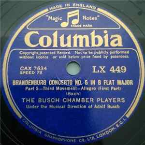 Bach - Brandenburg Concerto No.6 In B Flat Major FLAC