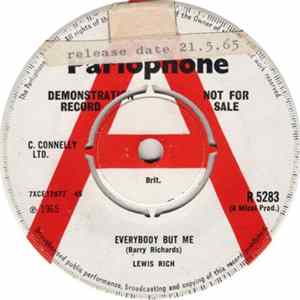 Lewis Rich - Everybody But Me FLAC
