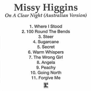 Missy Higgins - On A Clear Night (Australian Version) FLAC