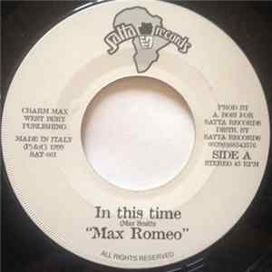 Max Romeo / Tribù Acustica - In This Time FLAC