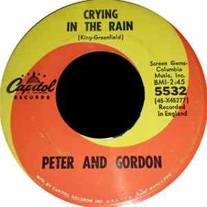 Peter And Gordon - Don't Pity Me / Crying In The Rain FLAC